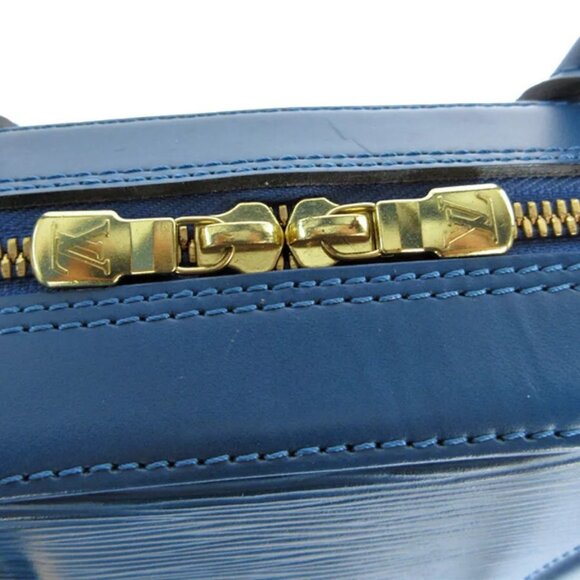 Auth LOUIS VUITTON Epi Sablon Handbag Toledo Blue Epi Leather - Picture 9 of 12